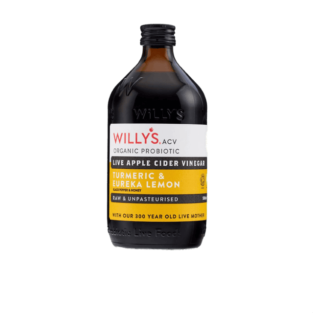 Organic Live Turmeric Apple Cider Vinegar